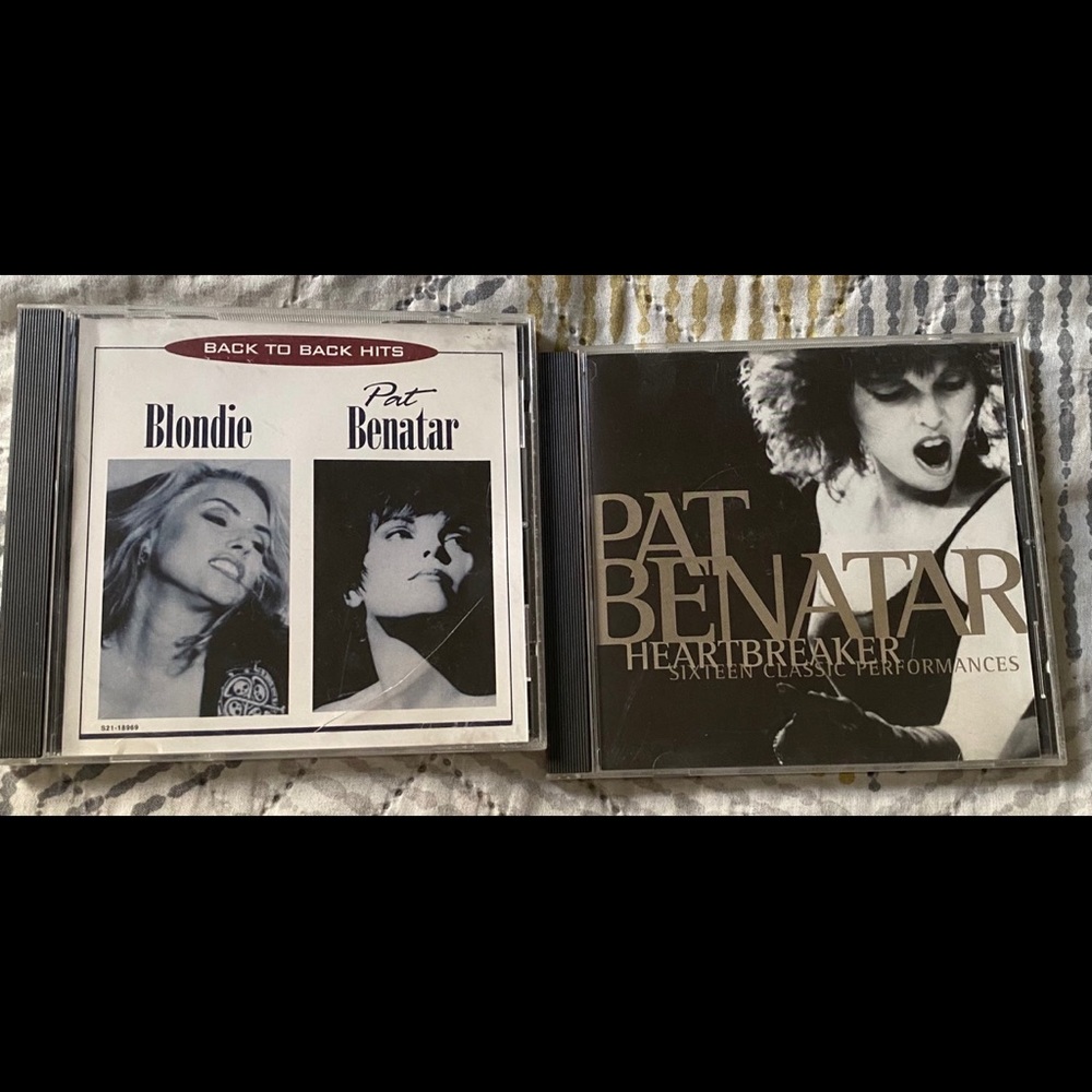 Blondie/Pat Benatar CDs